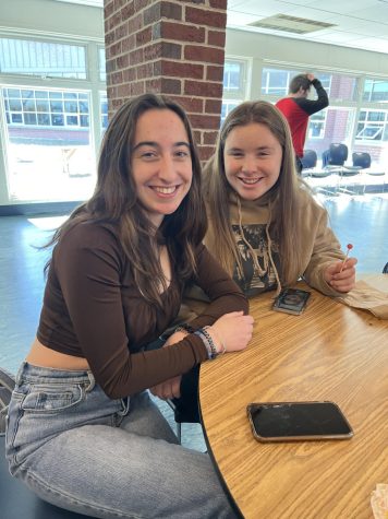 Kristen Macauley (left): “I’m going to see family I havent seen in a while and also get some food with friends while enjoying the warm weather.”