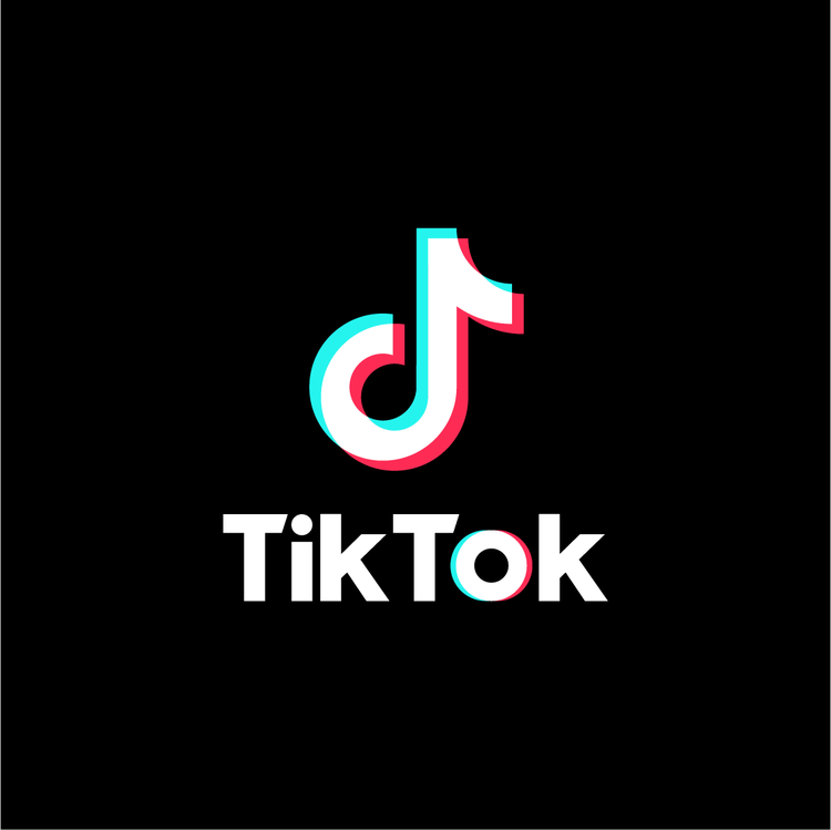 TikTok logo.